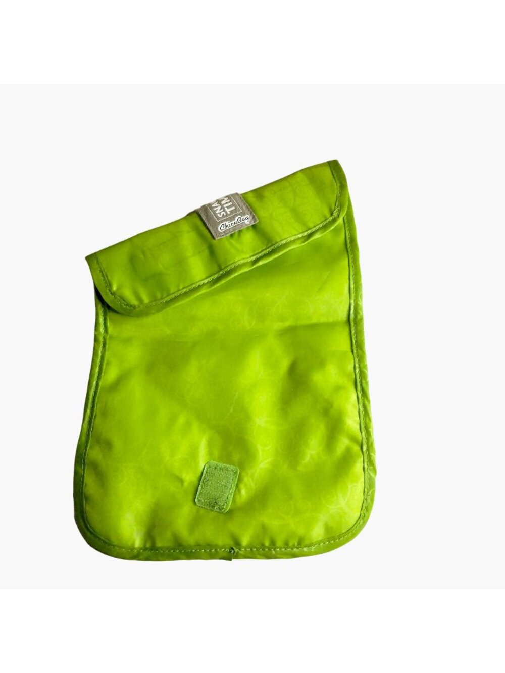ChicoBag Reusable Snack Time Pouch Green 10 inch